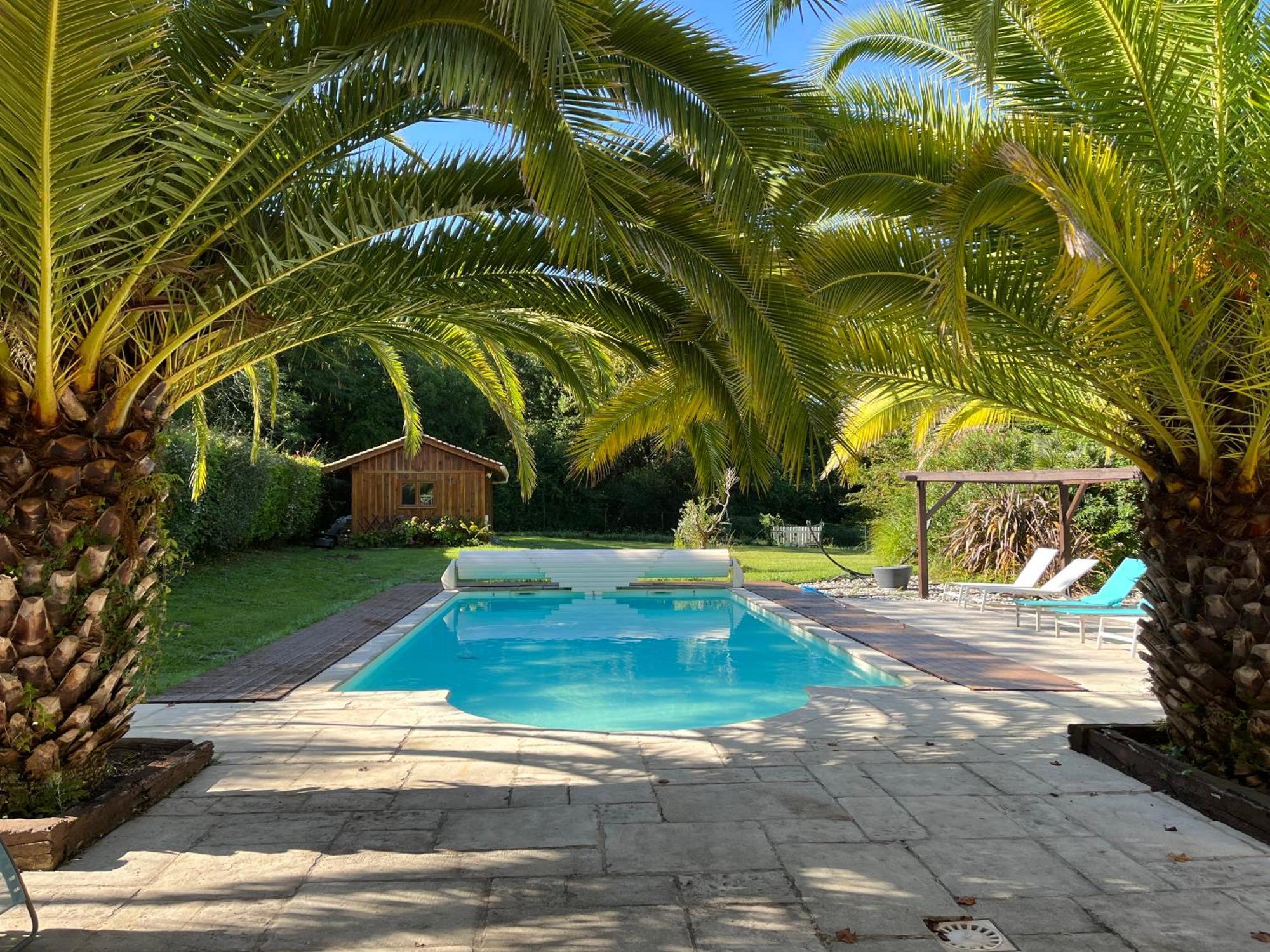 Calme Avec Piscine Entre Pays Basque Et Sud Landes